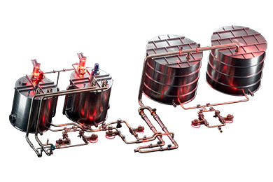 Apparatus for preparation flocculant preparation